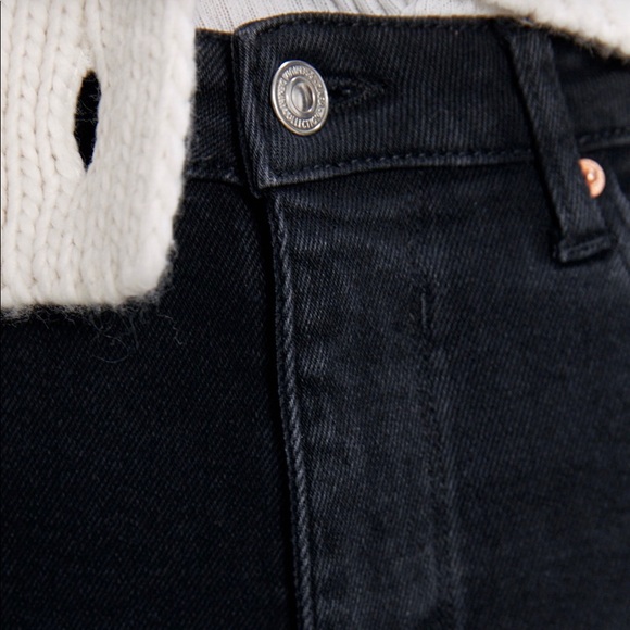 Premium 80's high waisted jeans | Shadow black | Zara - Picture 5 of 8